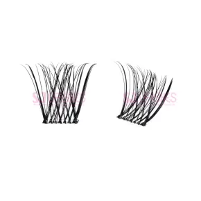 Clear Glue Press-On Lashes #TGS08