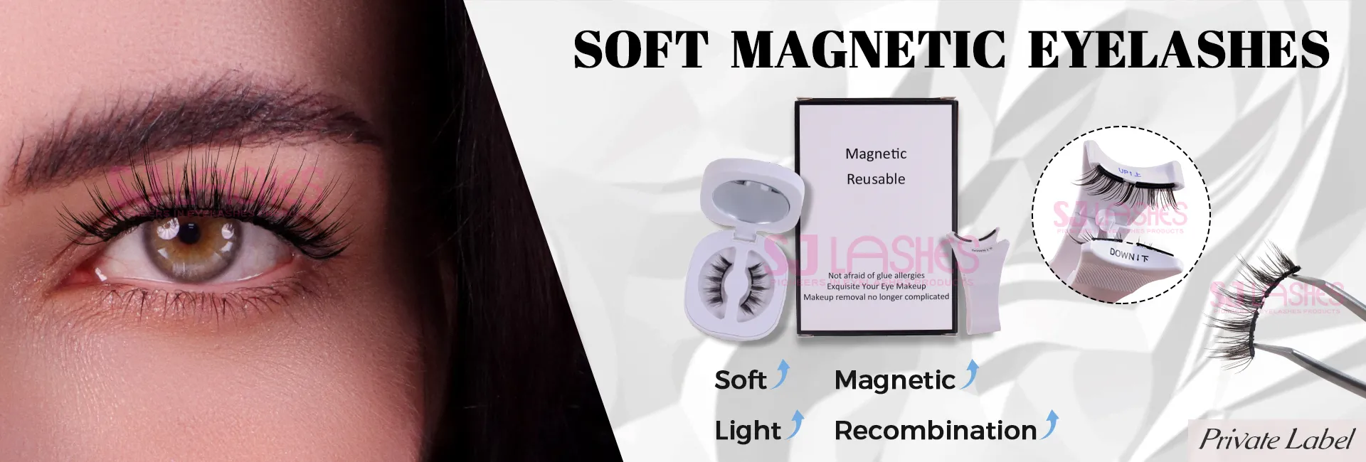 Soft Magnetic Eyelashes