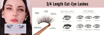 MULTI STYLES OF CAT-EYE LASHES