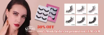 50% Off On Mink Lashes #FM &VM