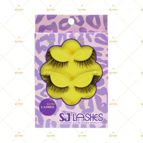 3 Pairs Custom Eyelash Package Box #SUZP304