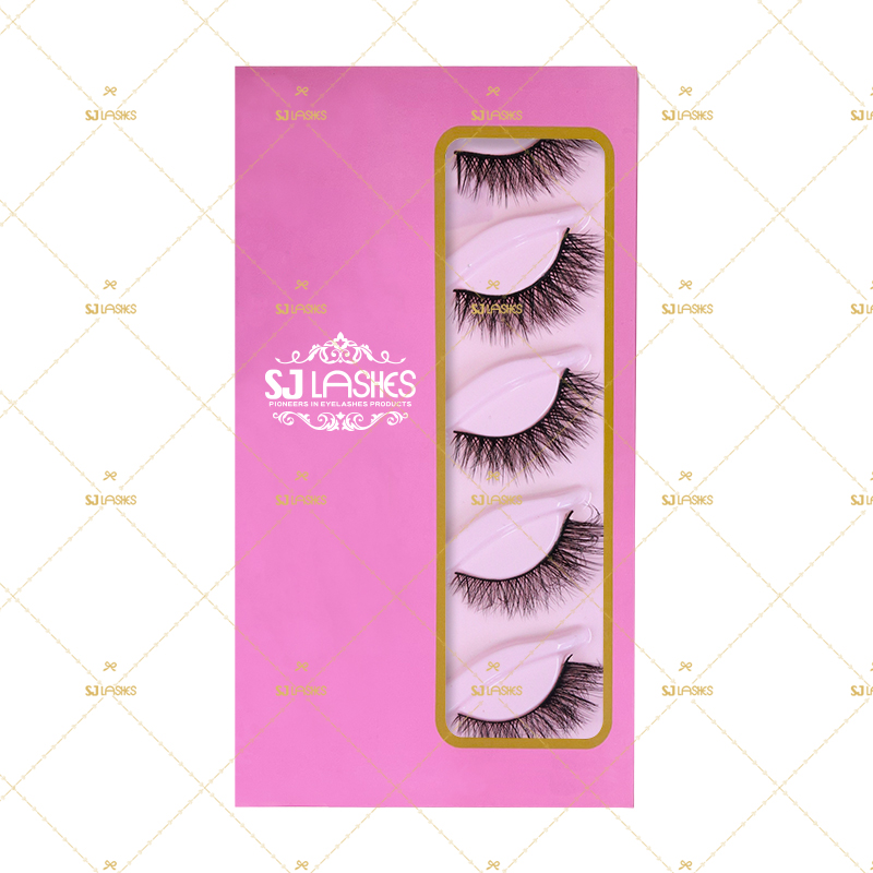5 Pairs Custom Eyelash Package Box #SUZP501