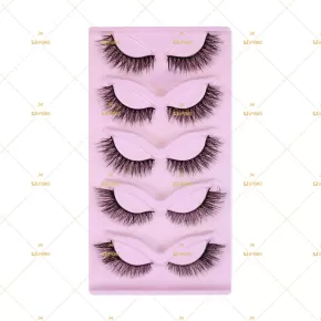 5 Pairs Custom Eyelash Package Box #SUZP501