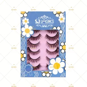 7 Pairs Custom Eyelash Package Box #SUZP703