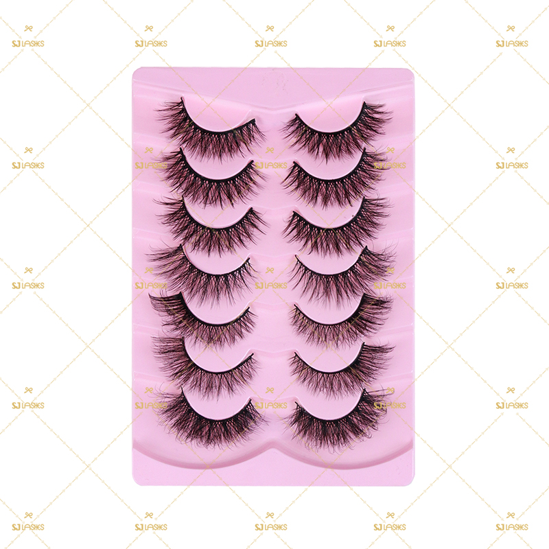 7 Pairs Custom Eyelash Package Box #SUZP704