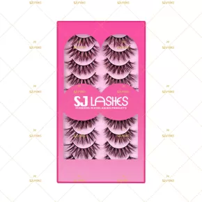 10 Pairs Custom Eyelash Package Box #SUZP1001