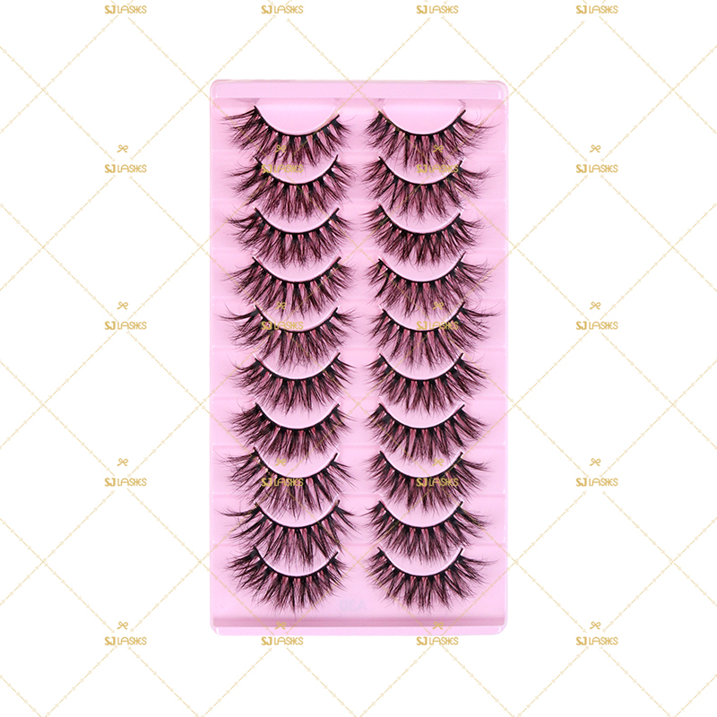 10 Pairs Custom Eyelash Package Box #SUZP1003