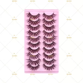10 Pairs Custom Eyelash Package Box #SUZP1003