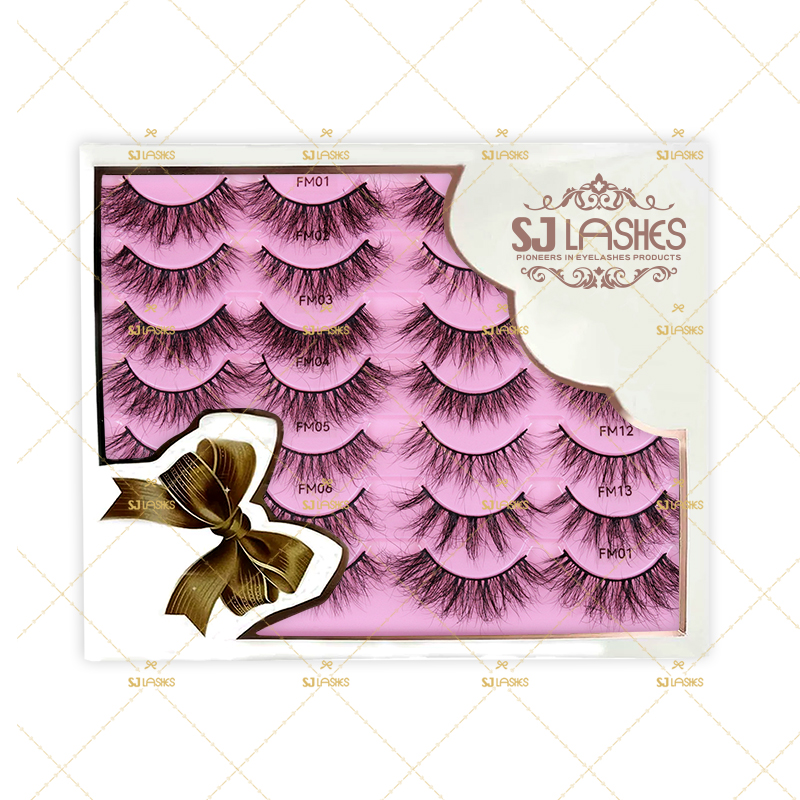 14 Pairs Custom Eyelash Package Box #SUZP1401
