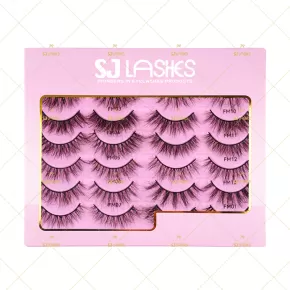 14 Pairs Custom Eyelash Package Box #SUZP1402