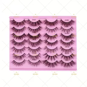 14 Pairs Custom Eyelash Package Box #SUZP1402