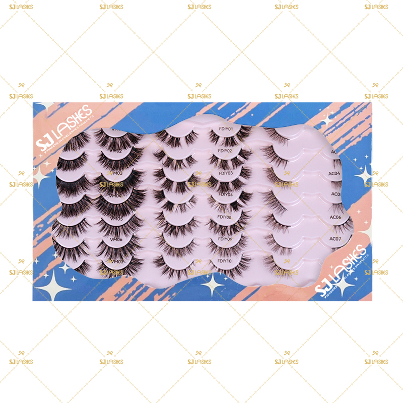 21 Pairs Custom Eyelash Package Box #SUZP2101