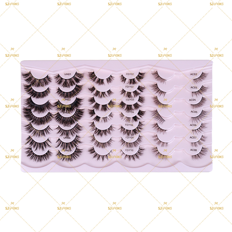 21 Pairs Custom Eyelash Package Box #SUZP2103
