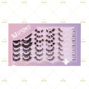 21 Pairs Custom Eyelash Package Box #SUZP2104