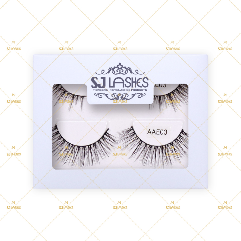 2 Pairs Custom Eyelash Package Box #SUZP201