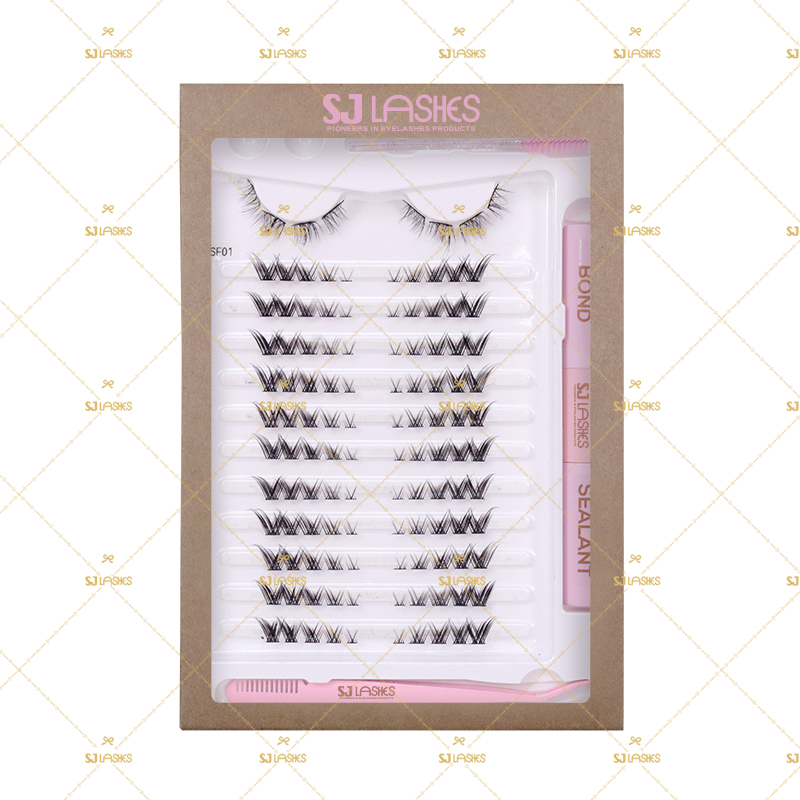 Multi Pairs Custom Eyelash Package Box #SUZPM01