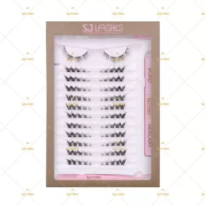 Multi Pairs Custom Eyelash Package Box #SUZPM01