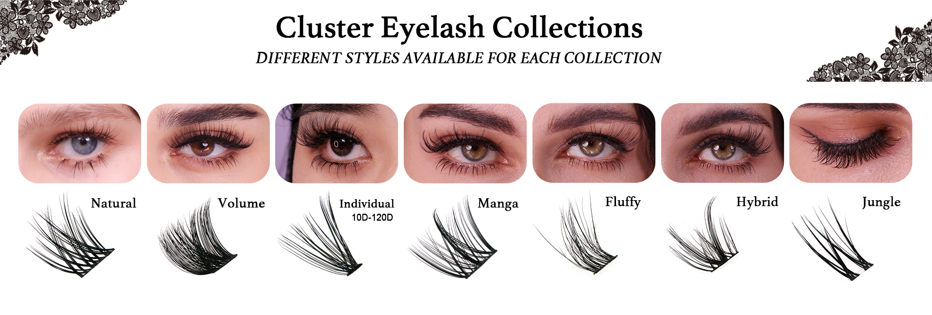 DIY Cluster Lashes