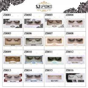 Packaging Code Chart #ZB001-ZB016