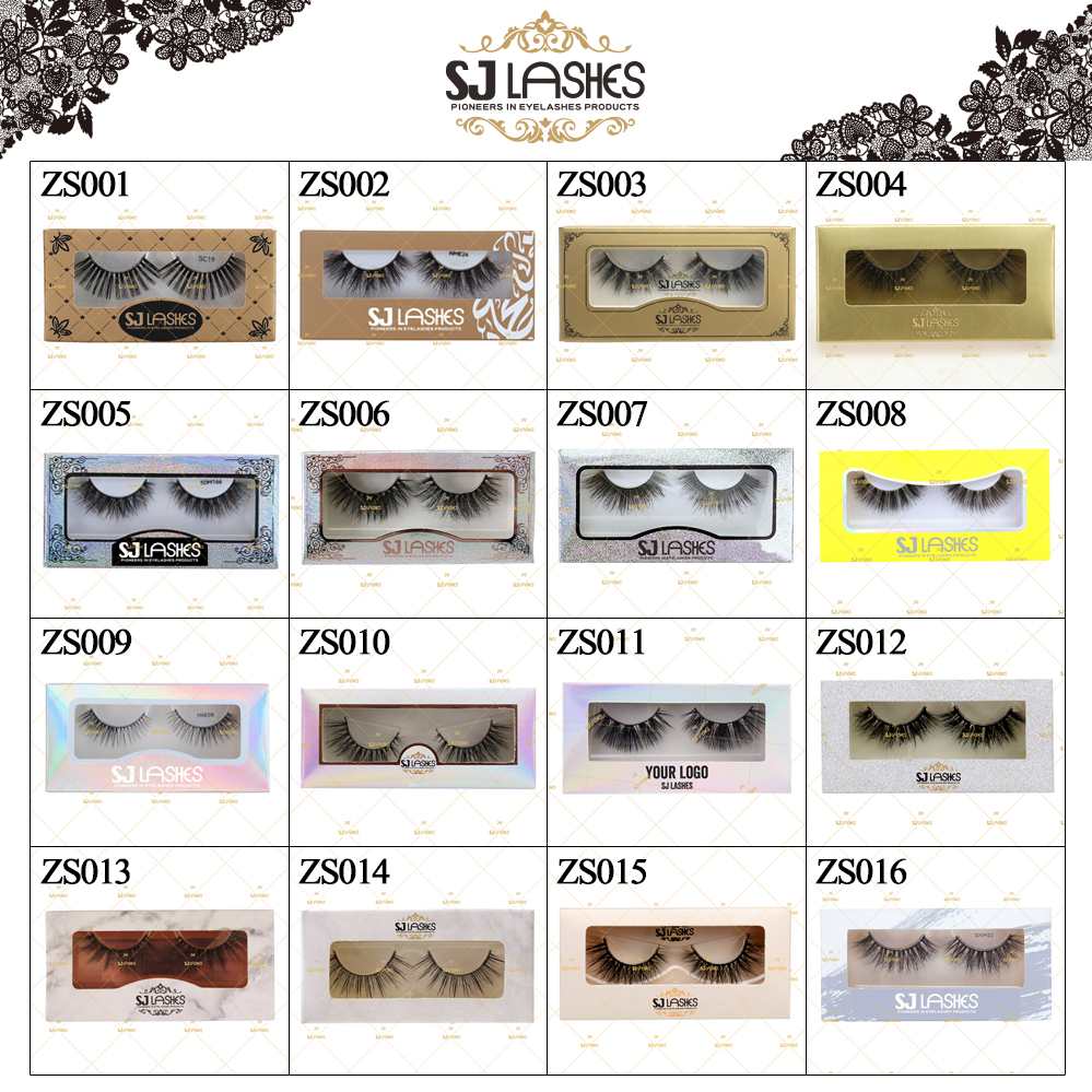 Packaging Code Chart #ZS001-ZS016