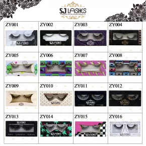 Packaging Code Chart #ZY001-ZY016