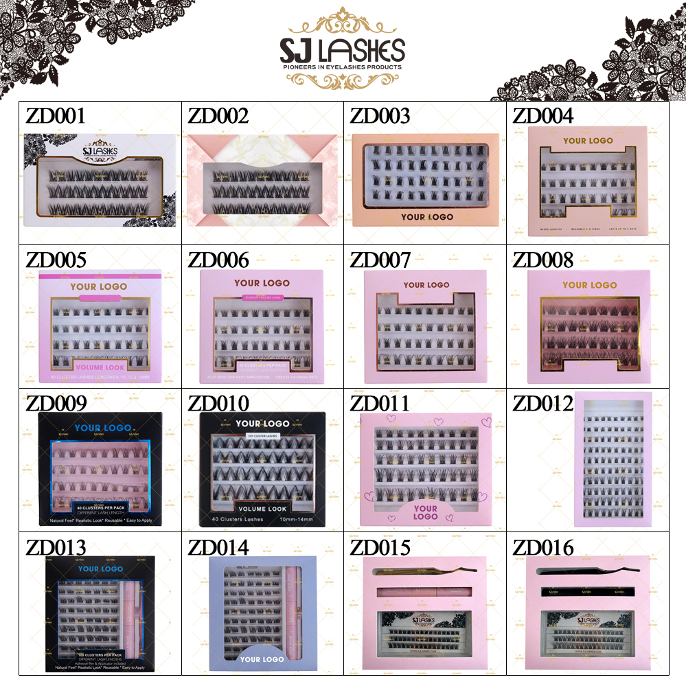 Packaging Code Chart #ZD001-ZD016