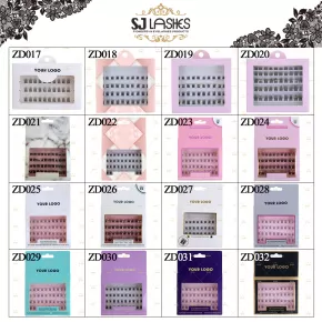 Packaging Code Chart #ZD017-ZD032