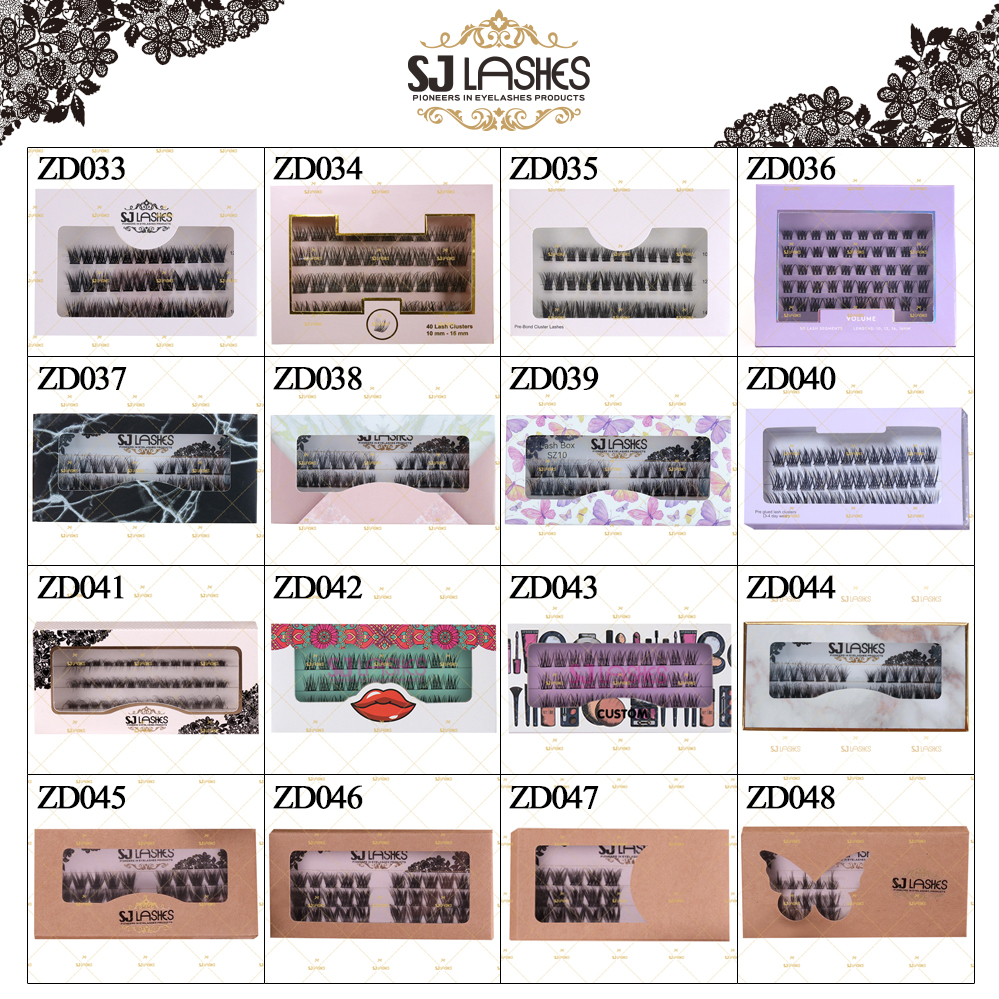 Packaging Code Chart #ZD033-ZD048