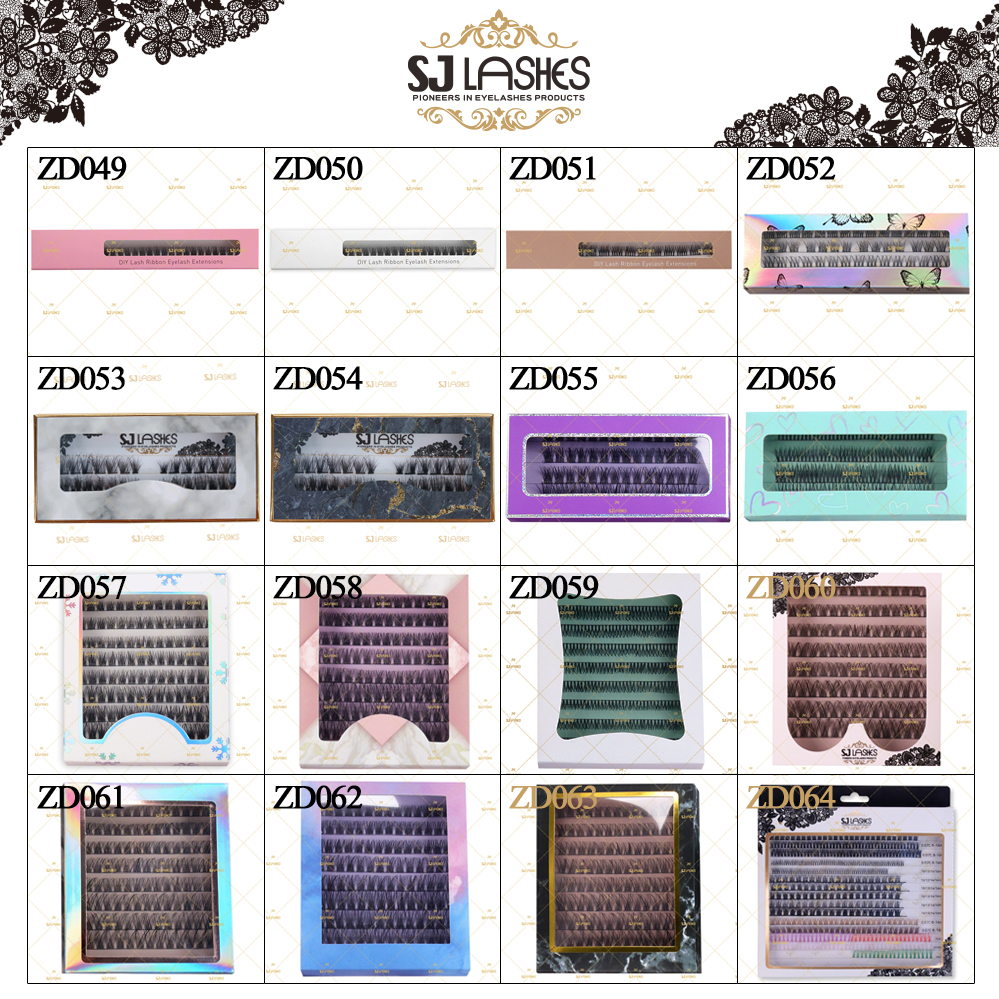 Packaging Code Chart #ZD033-ZD048