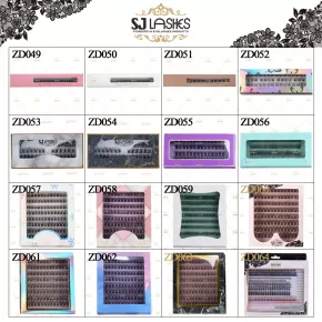 Packaging Code Chart #ZD033-ZD048