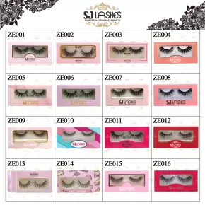 Packaging Code Chart #ZE001-ZE016