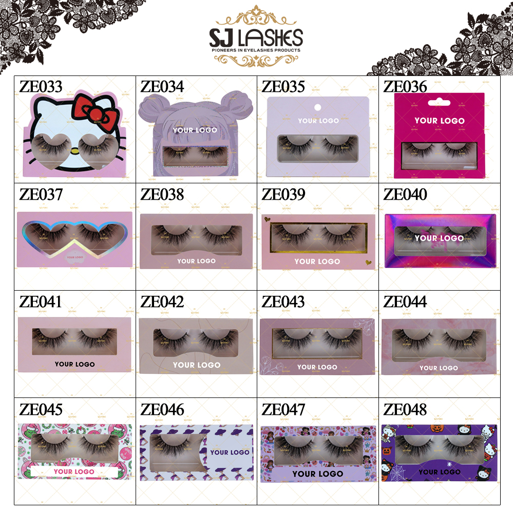 Packaging Code Chart #ZE001-ZE016