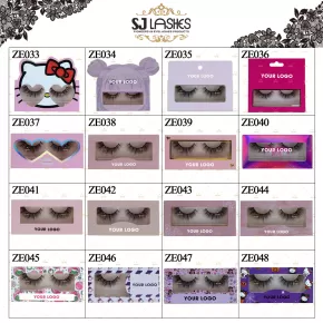 Packaging Code Chart #ZE033-ZE048