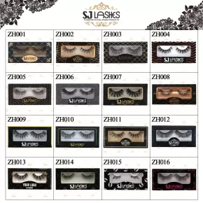 Packaging Code Chart #ZH001-ZH016