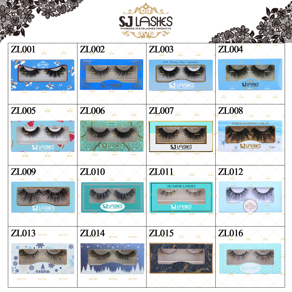 Packaging Code Chart #ZL001-ZL016
