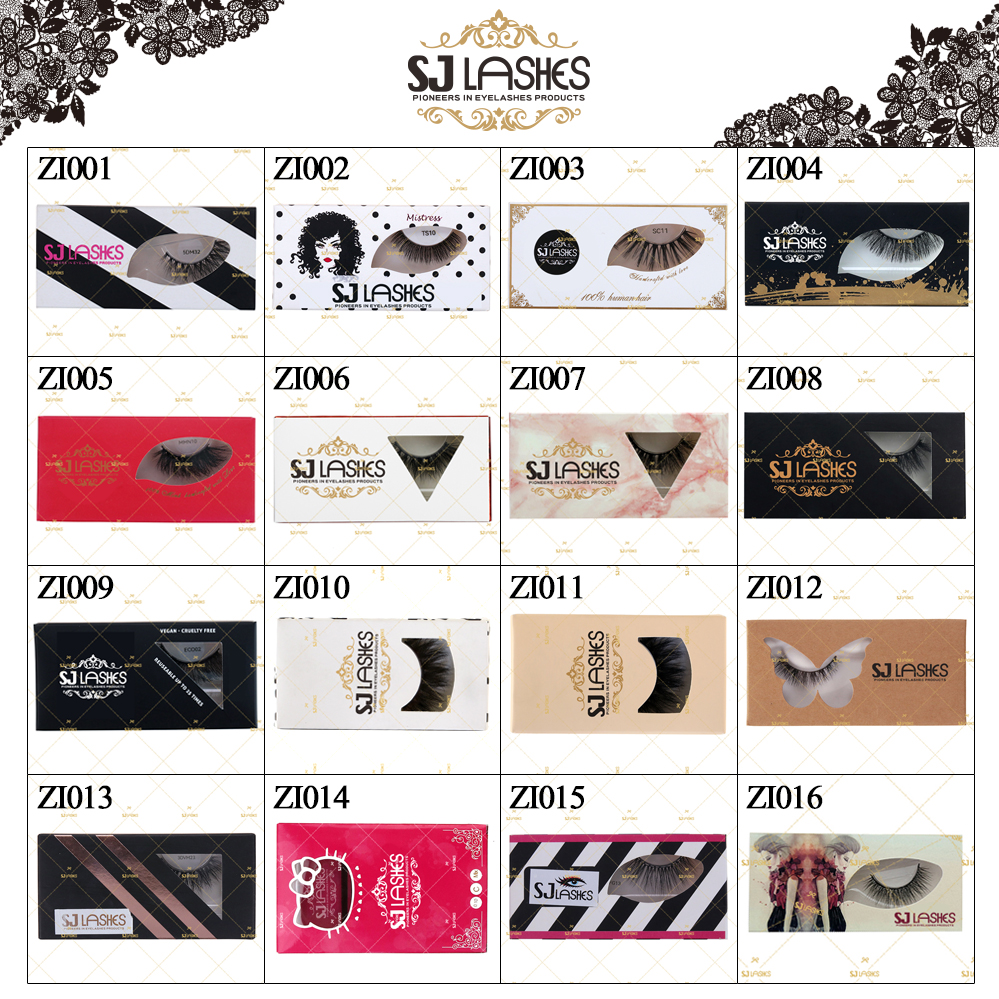Packaging Code Chart #ZI001-ZI016