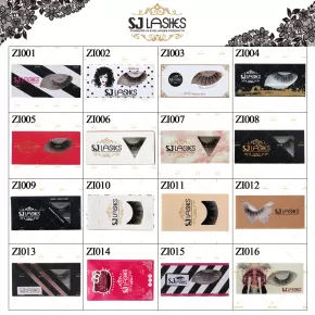 Packaging Code Chart #ZI001-ZI016