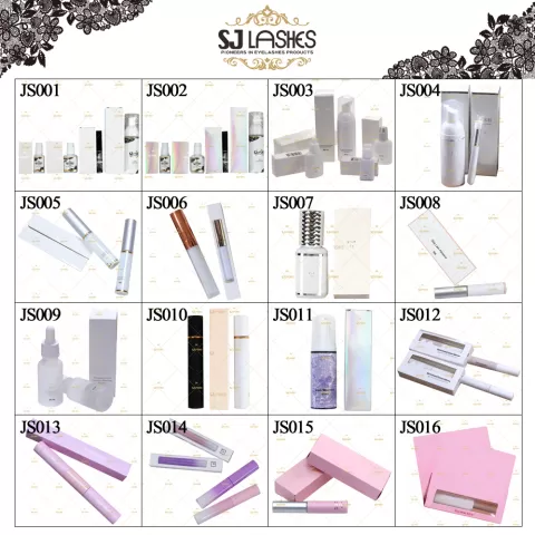 Packaging Code Chart #JS001-JS016