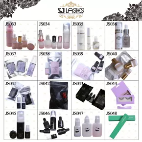 Packaging Code Chart #JS017-JS032