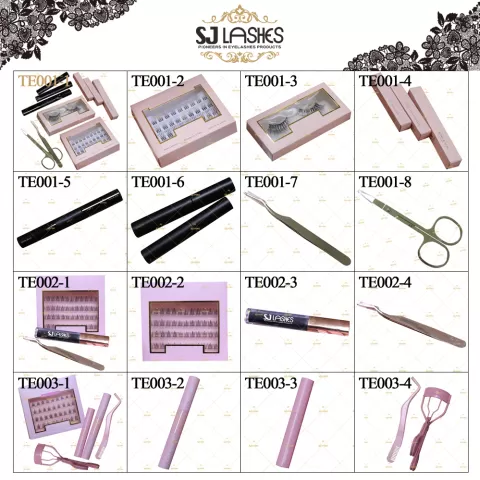 Packaging Code Chart #TE001-TE003