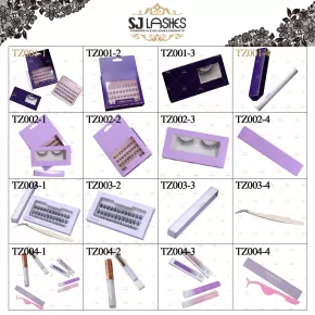 Packaging Code Chart #TZ001-TZ004