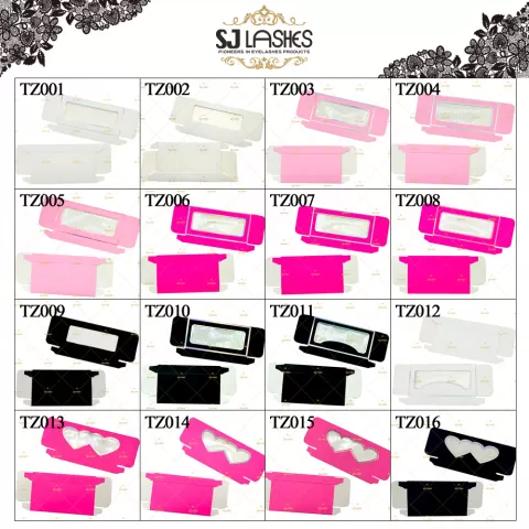 Packaging Code Chart #TZ001-TZ016