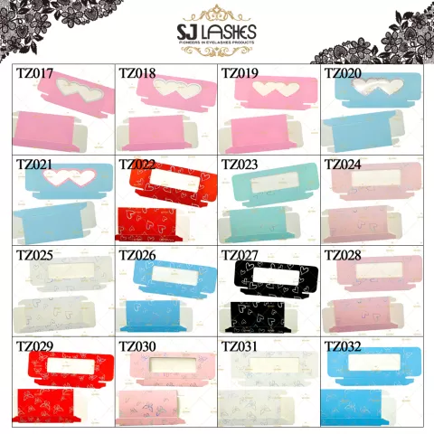 Packaging Code Chart #TZ017-TZ032