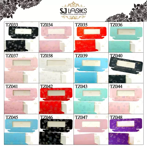 Packaging Code Chart #TZ033-TZ048