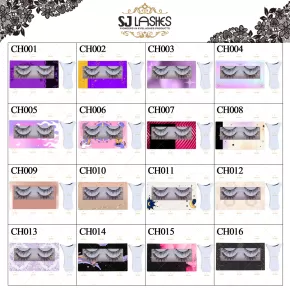 Packaging Code Chart #CH001-CH016