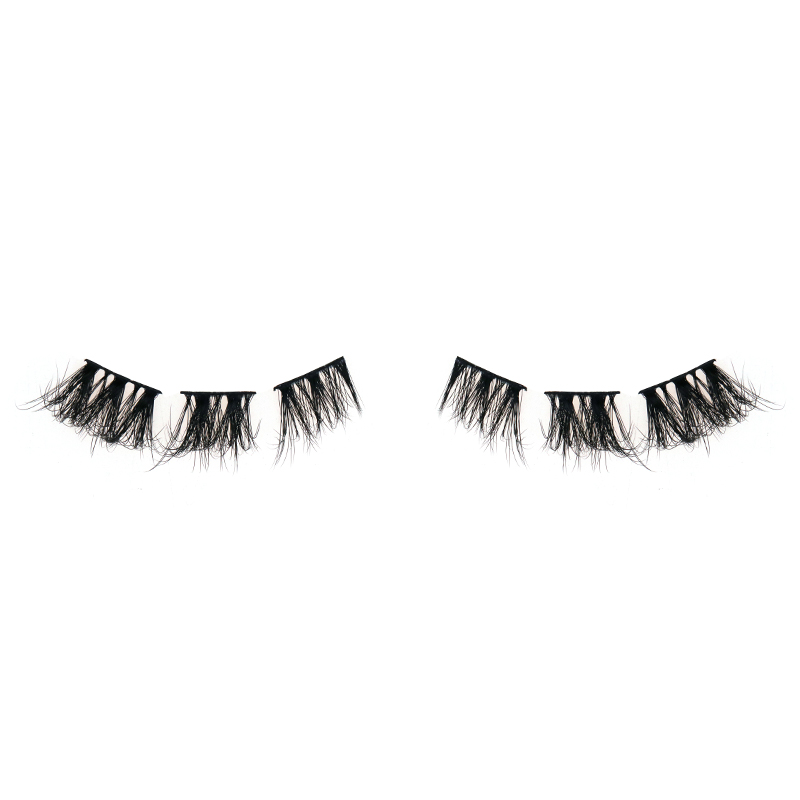 3D Multiple Curls Fluffy Pre-Mapped Lashes #FDIY01