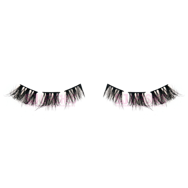 3D Multiple Curls Fluffy Pre-Mapped Lashes #FDIY01