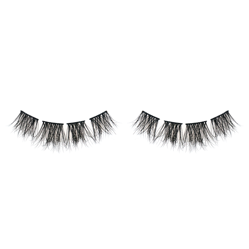 3D Multiple Curls Fluffy Pre-Mapped Lashes #FDIY03