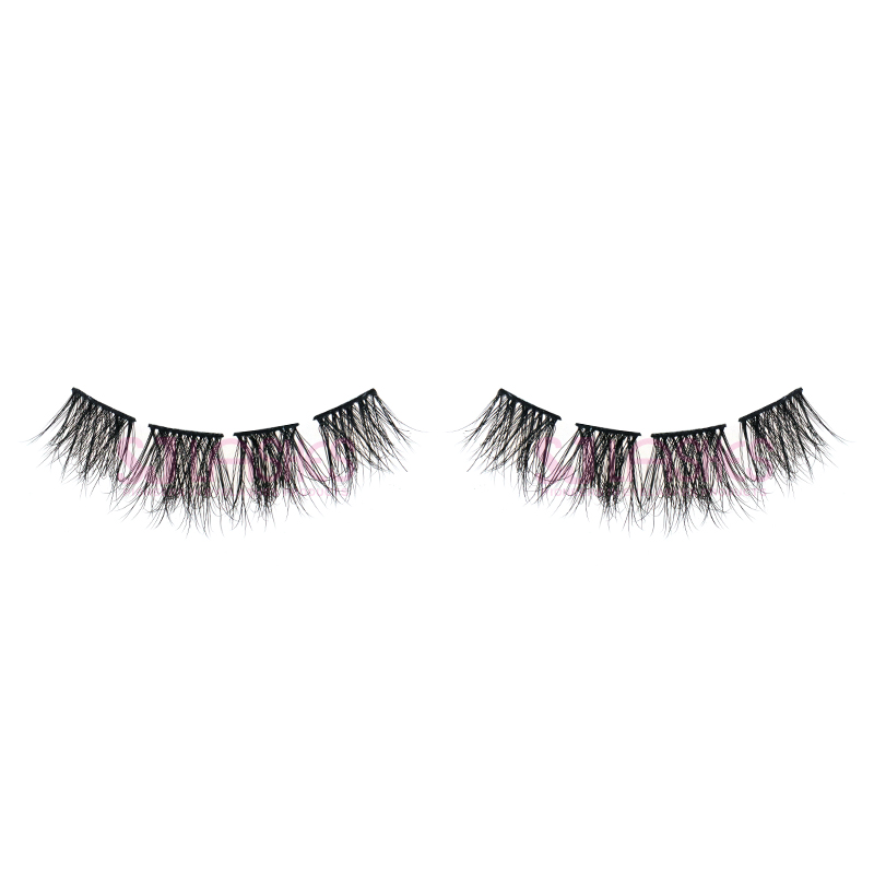 3D Multiple Curls Fluffy Pre-Mapped Lashes #FDIY03