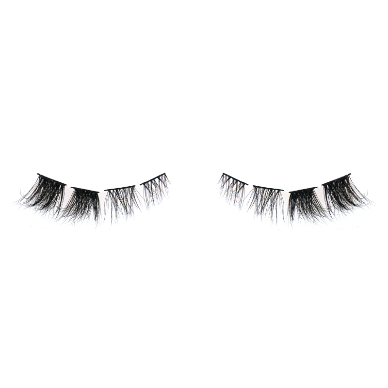3D Multiple Curls Fluffy Pre-Mapped Lashes #FDIY04